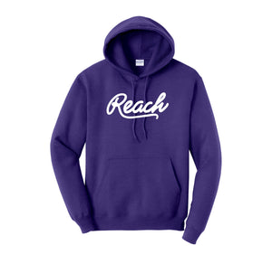 REACH-Adult Unisex Hoodie On-Demand Reach White