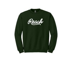 REACH-Adult Unisex Crewneck Sweatshirt On-Demand Reach White