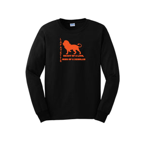 Lafayette Elementary-Adult Unisex Long Sleeve Tee On-Demand Silhouette Logo