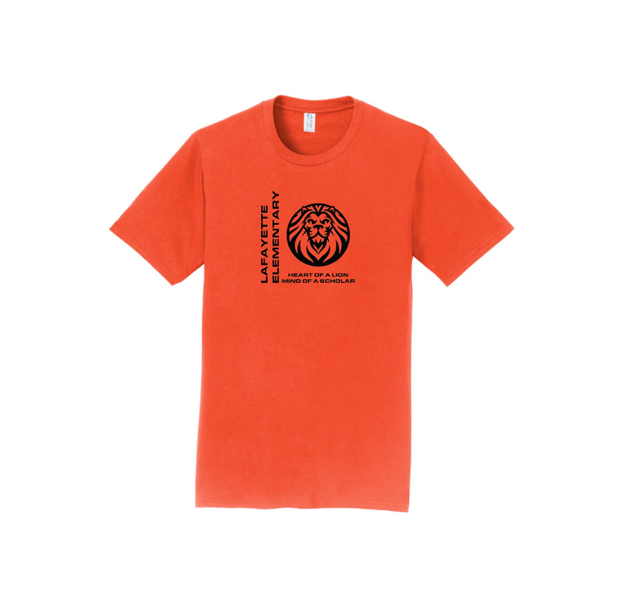 Lafayette Elementary-Adult Unisex Fan Favorite Premium Tee On-Demand Lion Logo