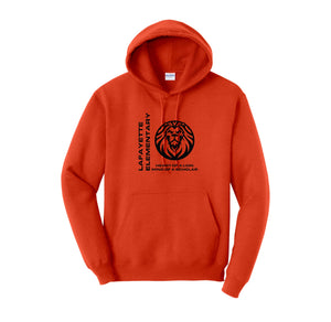 Lafayette Elementary-Adult Unisex Hoodie On-Demand Lion Logo