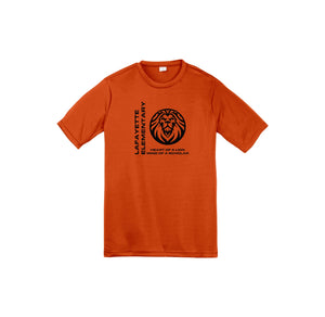 Lafayette Elementary-Youth Unisex Dri-Fit Shirt On-Demand Lion Logo