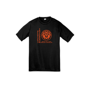 Lafayette Elementary-Youth Unisex Dri-Fit Shirt On-Demand Lion Logo