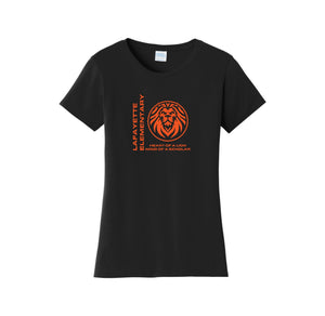 Lafayette Elementary-Womens Fan Favorite Tee On-Demand Lion Logo