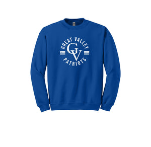 Great Valley High School On Demand-Adult Unisex Crewneck Sweatshirt On-Demand Stripe Logo