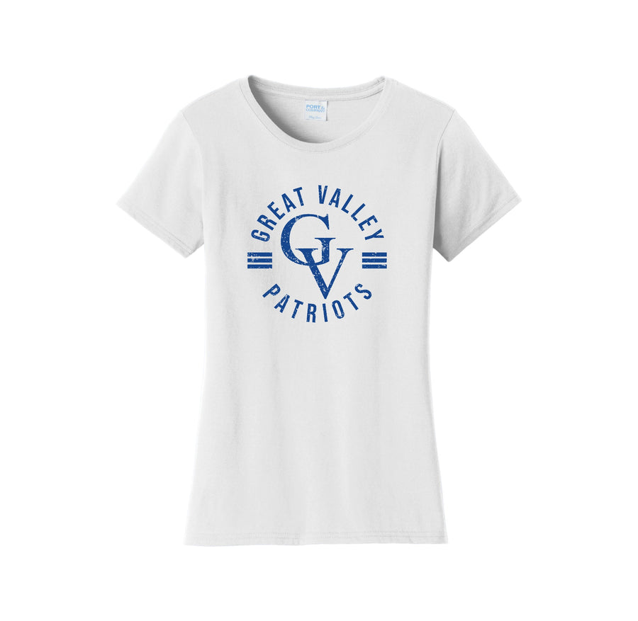 Great Valley High School On Demand-Womens Fan Favorite Tee On-Demand Stripe Logo