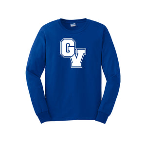 Great Valley High School On Demand-Adult Unisex Long Sleeve Tee On-Demand GV Logo