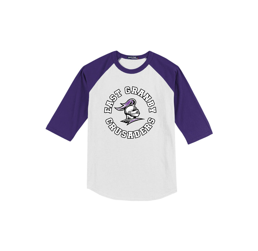 Allgrove & Seymour On Demand-Youth Unisex Baseball Tee On-Demand Circle Logo