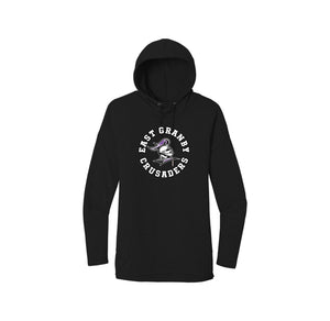 Allgrove & Seymour On Demand-Womens Premium Featherweight French Terry Hoodie On-Demand Circle Logo