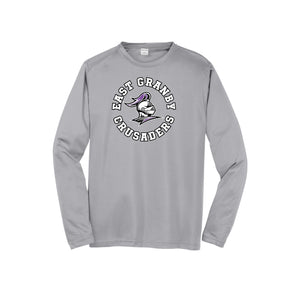 Allgrove & Seymour On Demand-Adult Unisex Dri-Fit Long Sleeve Tee On-Demand Circle Logo