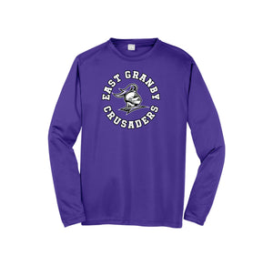 Allgrove & Seymour On Demand-Adult Unisex Dri-Fit Long Sleeve Tee On-Demand Circle Logo