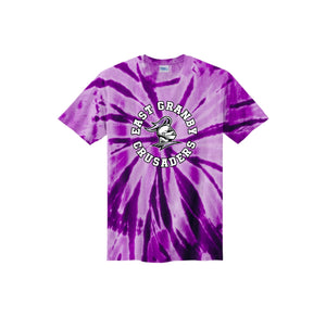 Allgrove & Seymour Spirit Wear 2024-25 On Demand-Youth Unisex Tie-Dye Shirt On-Demand Circle Logo