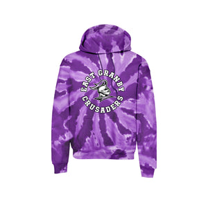 Allgrove & Seymour Spirit Wear 2024-25 On Demand-Adult Unisex Tie-Dye Pullover Hooded Sweatshirt On-Demand Circle Logo