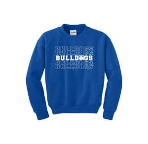 Bollinger Canyon On Demand-Youth Unisex Crewneck Sweatshirt On-Demand Bulldog Watermark