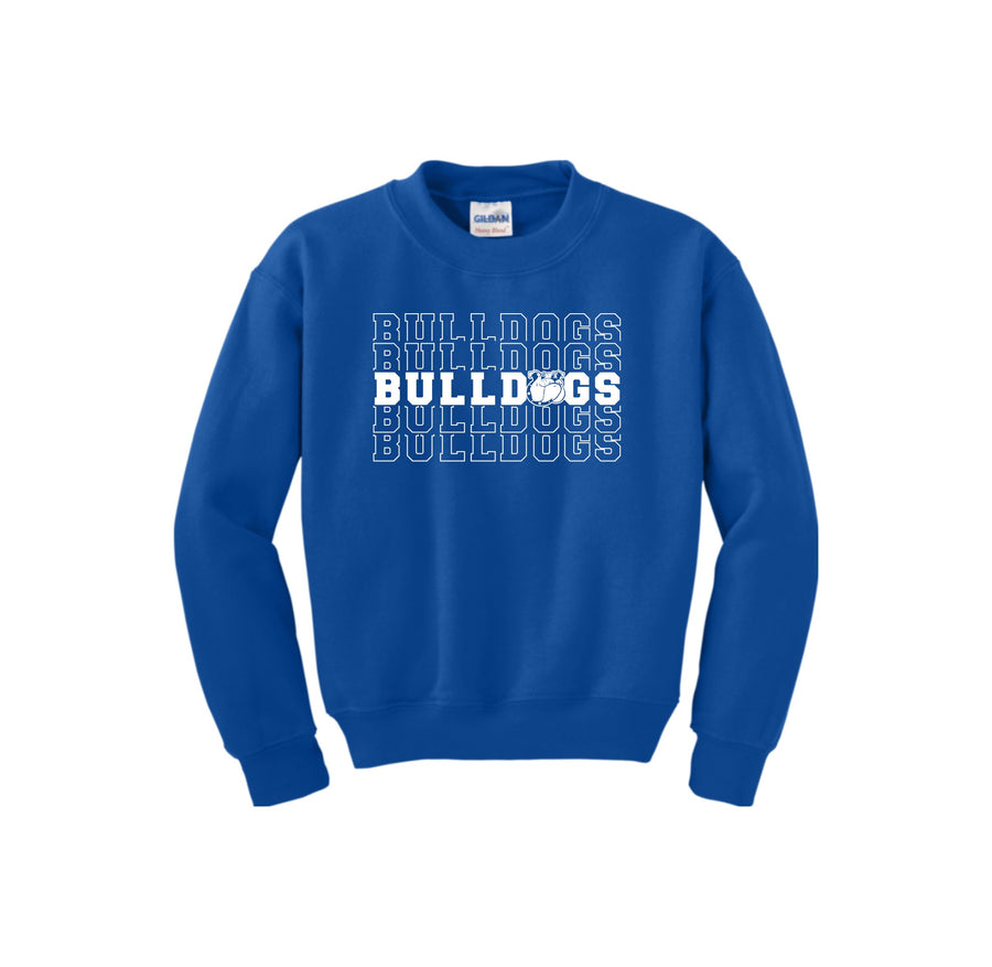 Bollinger Canyon On Demand-Youth Unisex Crewneck Sweatshirt On-Demand Bulldog Watermark