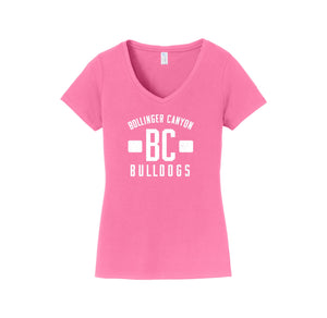 Bollinger Canyon On Demand-Womens Fan Favorite V-Neck Tee On-Demand BC