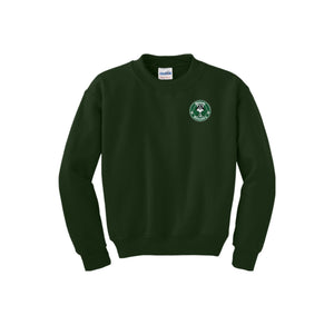 Glenoaks Elementary-Youth Unisex Crewneck Sweatshirt On-Demand Left Chest Logo