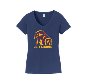 Falcon Ridge Elementary-Womens Fan Favorite V-Neck Tee On-Demand falcon