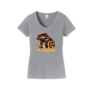 Falcon Ridge Elementary-Womens Fan Favorite V-Neck Tee On-Demand falcon