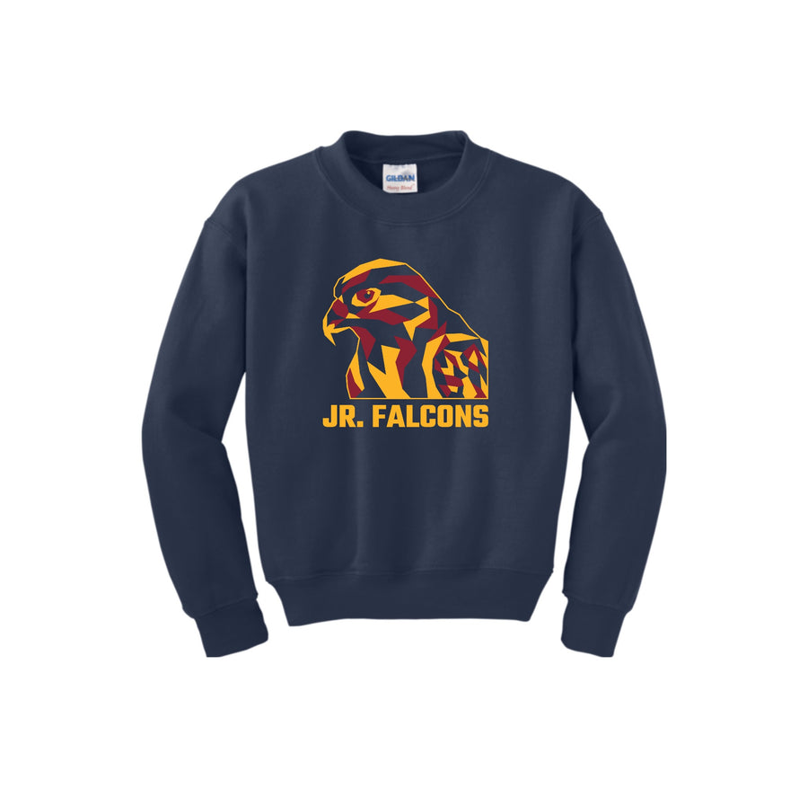 Falcon Ridge Elementary-Youth Unisex Crewneck Sweatshirt On-Demand falcon