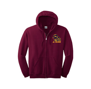 Falcon Ridge Elementary-Adult Unisex Full-Zip Hooded Sweatshirt On-Demand falcon