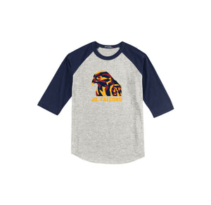 Falcon Ridge Elementary-Youth Unisex Baseball Tee On-Demand falcon