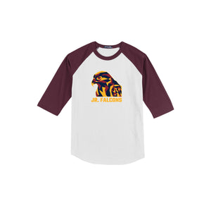 Falcon Ridge Elementary-Youth Unisex Baseball Tee On-Demand falcon