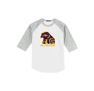 Falcon Ridge Elementary-Adult Unisex Baseball Tee On-Demand falcon