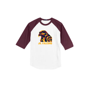 Falcon Ridge Elementary-Adult Unisex Baseball Tee On-Demand falcon