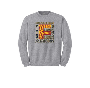 Falcon Ridge Elementary-Adult Unisex Crewneck Sweatshirt On-Demand BIG F