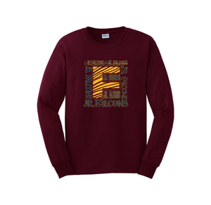 Falcon Ridge Elementary-Adult Unisex Long Sleeve Tee On-Demand BIG F