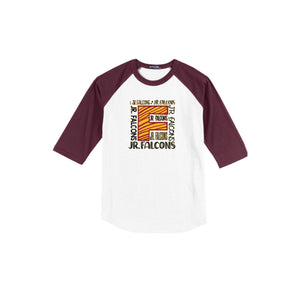 Falcon Ridge Elementary-Adult Unisex Baseball Tee On-Demand BIG F