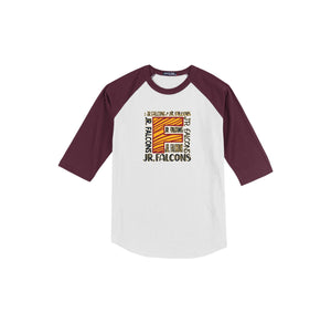 Falcon Ridge Elementary-Youth Unisex Baseball Tee On-Demand BIG F