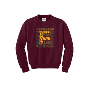 Falcon Ridge Elementary-Youth Unisex Crewneck Sweatshirt On-Demand BIG F