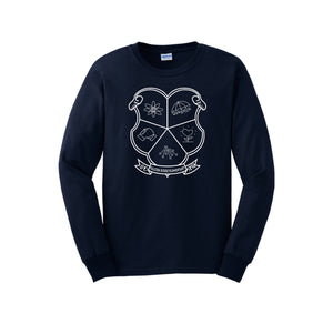 Falcon Ridge Elementary-Adult Unisex Long Sleeve Tee On-Demand CREST