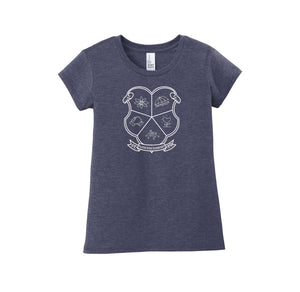 Falcon Ridge Elementary-Girls Youth Premium Tee On-Demand CREST