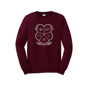 Falcon Ridge Elementary-Adult Unisex Long Sleeve Tee On-Demand CREST