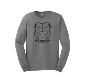 Falcon Ridge Elementary-Adult Unisex Long Sleeve Tee On-Demand CREST