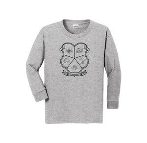 Falcon Ridge Elementary-Youth Unisex Long Sleeve Tee On-Demand CREST