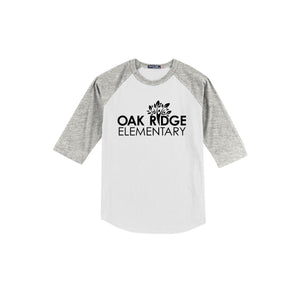 Oak Ridge Elm-Youth Unisex Baseball Tee On-Demand Oak