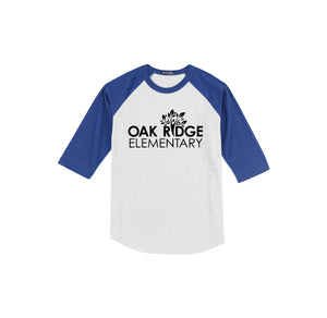 Oak Ridge Elm-Youth Unisex Baseball Tee On-Demand Oak