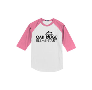 Oak Ridge Elm-Youth Unisex Baseball Tee On-Demand Oak