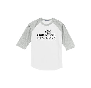 Oak Ridge Elm-Adult Unisex Baseball Tee On-Demand Oak