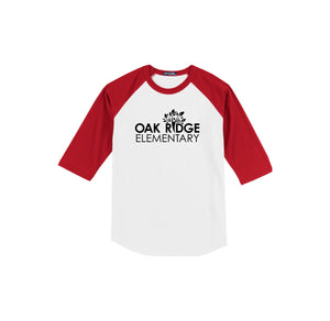 Oak Ridge Elm-Adult Unisex Baseball Tee On-Demand Oak