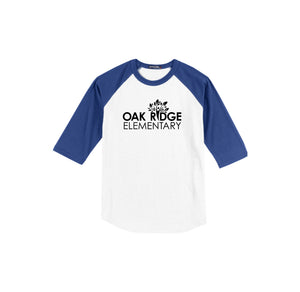 Oak Ridge Elm-Adult Unisex Baseball Tee On-Demand Oak