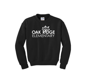 Oak Ridge Elm-Youth Unisex Crewneck Sweatshirt On-Demand Oak