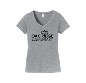 Oak Ridge Elm-Womens Fan Favorite V-Neck Tee On-Demand Oak