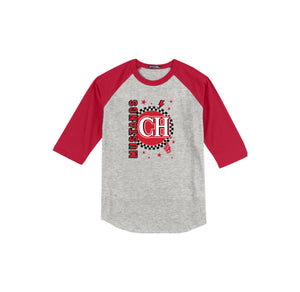 Center Hill Elementary-Adult Unisex Baseball Tee On-Demand