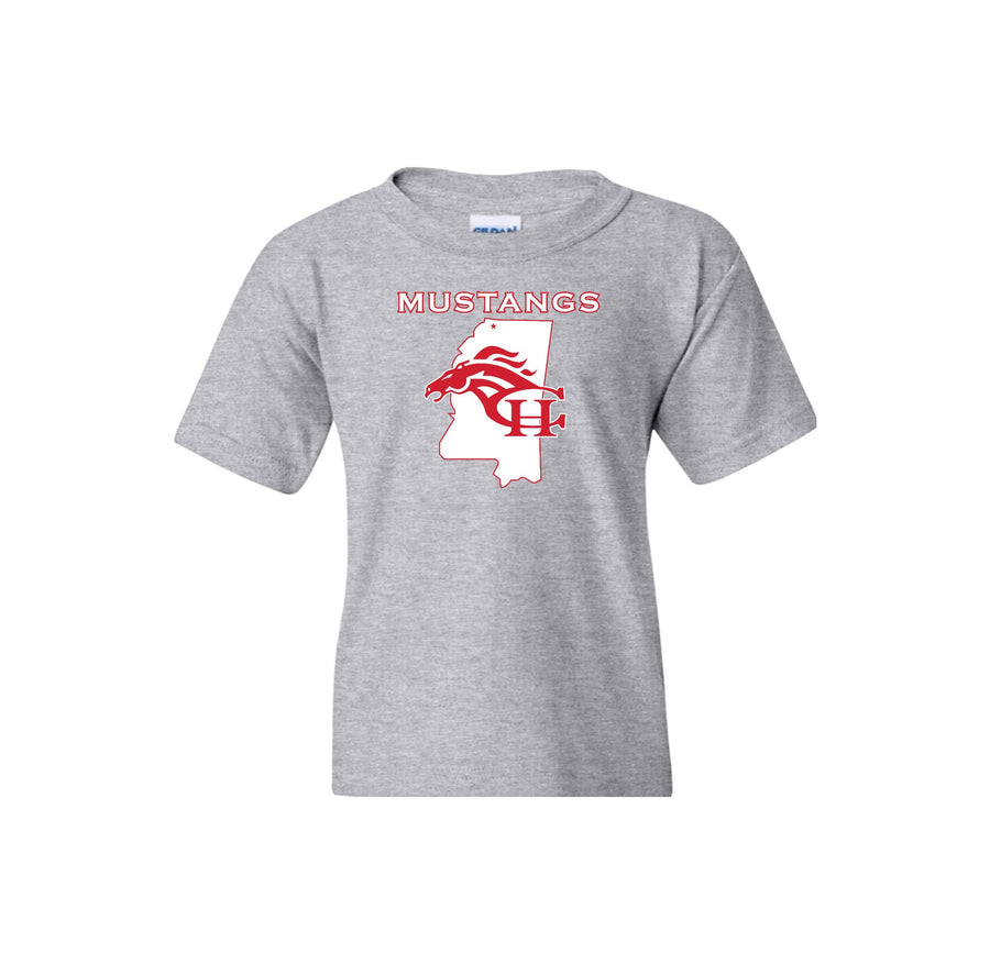 Center Hill Elementary-Youth Unisex T-Shirt On-Demand Map Logo