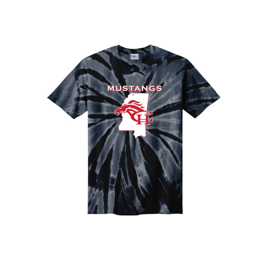 Center Hill Elementary-Youth Unisex Tie-Dye Shirt On-Demand Map Logo